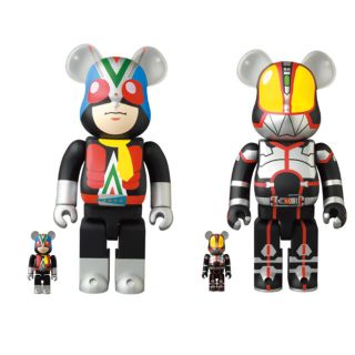 メディコムトイ(MEDICOM TOY)のBE@RBRICK ライダーマン 仮面ライダーファイズ 100％ & 400％(特撮)