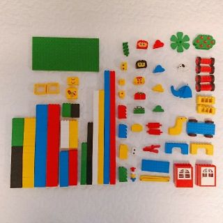 レゴ(Lego)のLEGO☆4244①＆②セット☆赤いバケツ(外箱取説なし)(積み木/ブロック)