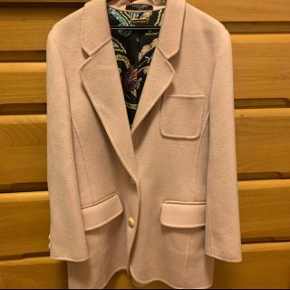LEONARDレオナールカシミア% ロングコート キャメル色 サイズXS