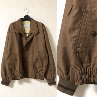 ロキエ(Lochie)のVintage ブラウン グラフチェック ブルゾン(ブルゾン)