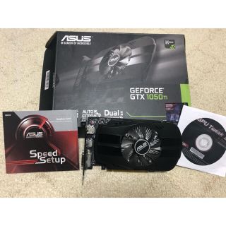 エイスース(ASUS)のASUS GTX1050TI 4GBモデル(PCパーツ)