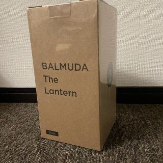 バルミューダ(BALMUDA)のバルミューダ　ランタン　新品　黒(ライト/ランタン)