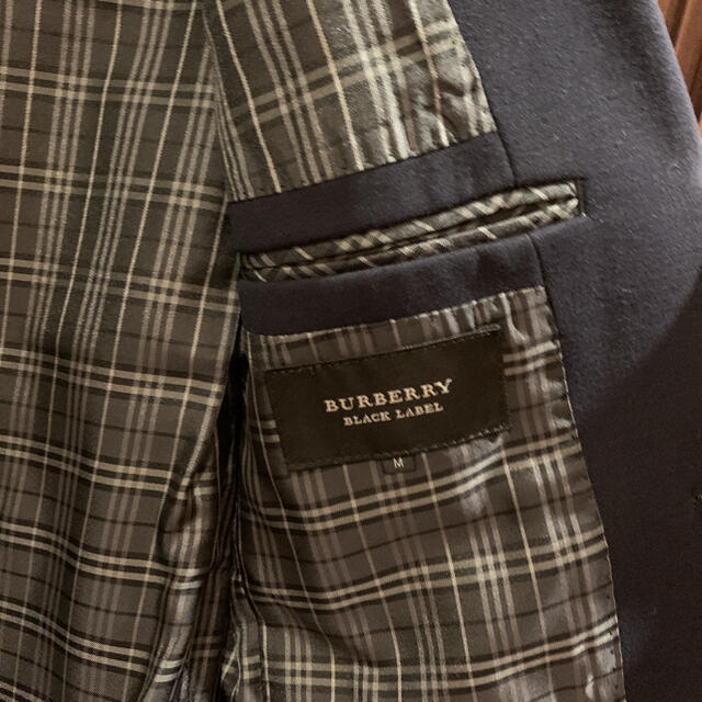 BURBERRY BLACK LABEL(バーバリーブラックレーベル)のバーバリーブラックレーベル テーラードジャケット ジャケット Mサイズ メンズのジャケット/アウター(テーラードジャケット)の商品写真