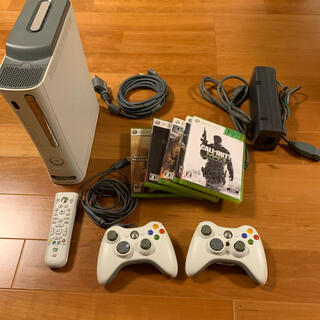 エックスボックス360(Xbox360)のXBOX360 + ソフト5本セット HDMI対応(家庭用ゲームソフト)