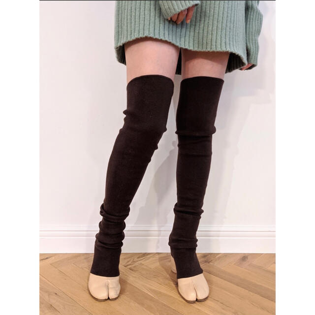 TODAYFUL(トゥデイフル)のMediam Long Leg Warmers black レディースのレッグウェア(レッグウォーマー)の商品写真