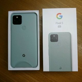 Google Pixel 5  Sorta Sage SIMフリー新品未使用(スマートフォン本体)