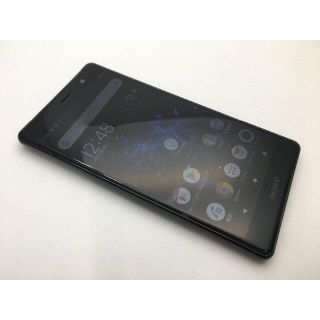 ソニー(SONY)のSIMフリー au Xperia SOV38 ブラック◆美品◆27(スマートフォン本体)