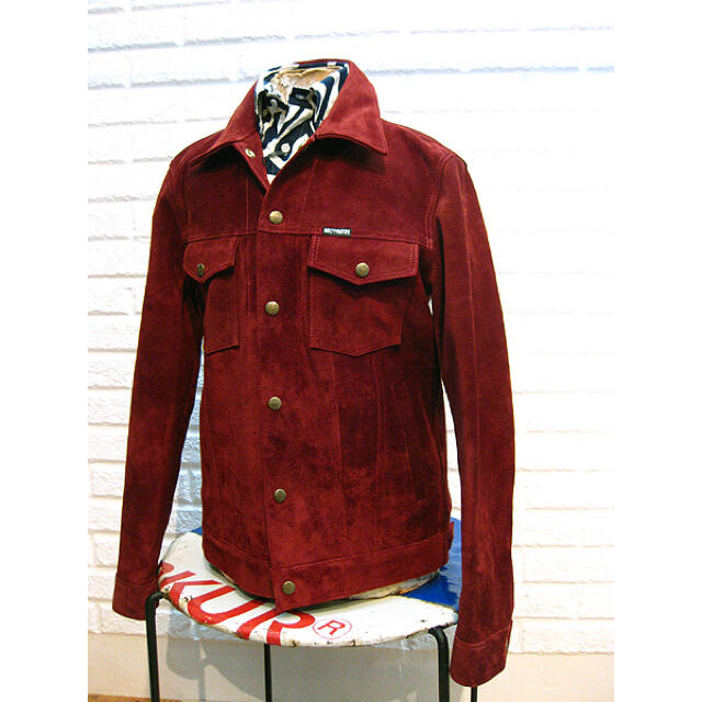 WACKO MARIA(ワコマリア)の定価約9万 wackomaria ワコマリア Suede Trucker JKT メンズのジャケット/アウター(レザージャケット)の商品写真