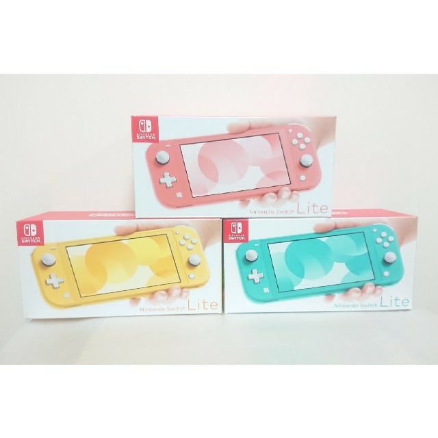 高い素材 - Switch Nintendo 新品・未開封 セット 3台 ライト