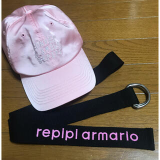 レピピアルマリオ(repipi armario)のrepipi armario キャップ＆ベルト(帽子)