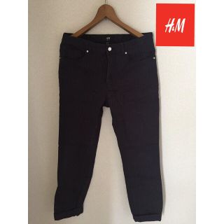 エイチアンドエム(H&M)の美品！H&M ブラックスキニーパンツ#エイチアンドエム(チノパン)