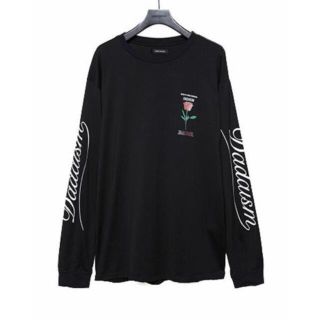 クリスチャンダダ(CHRISTIAN DADA)のRose Print Long Sleeve T-Shirt(Tシャツ/カットソー(七分/長袖))