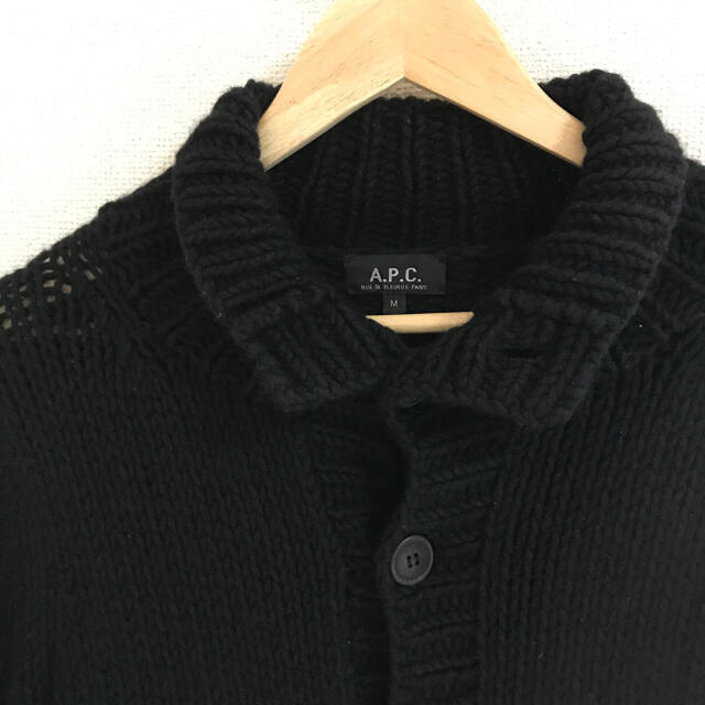 A.P.C - A.P.C ニットカーディガン 最終値下げの通販 by UX A.P.C - A.P.C ニットカーディガン 最終値下げの通販 by UX