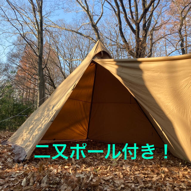 アウトドア【tent-Mark】サーカスTC＋二又ポール