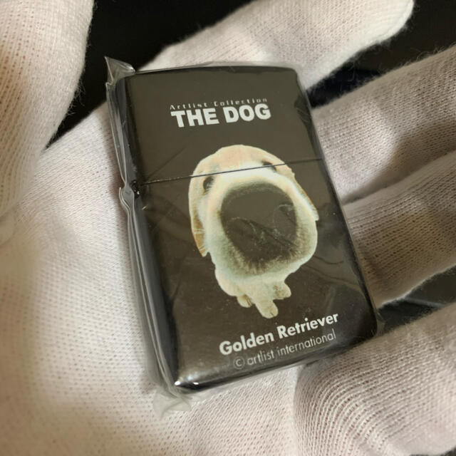 ZIPPO(ジッポー)の【新品未使用】2001年製 ZIPPO THE DOG  ゴールデンレトリバー メンズのファッション小物(タバコグッズ)の商品写真