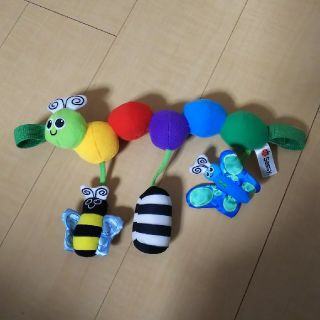 サッシー(Sassy)の【専用】sassy ベビーカー用おもちゃ キャタピラーキャリーズ(ベビーカー用アクセサリー)