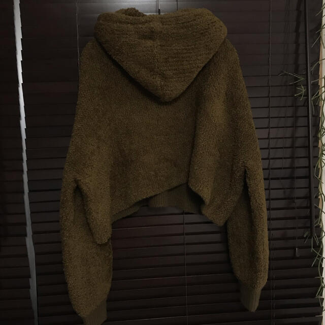 ENFOLD(エンフォルド)の【CLANE】BOA KNIT PARKER レディースのトップス(パーカー)の商品写真