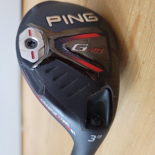 PING G410 3番ハイブリッド19度