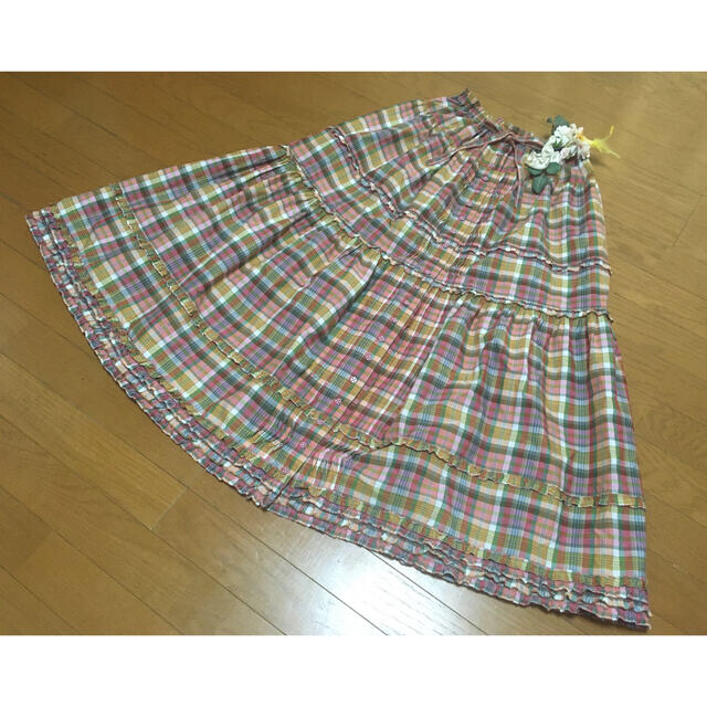 PINK HOUSE -  定価38,880円！ピンクハウス2018年ハーバルチェックスカート