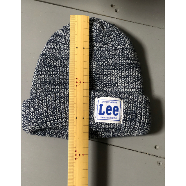 Lee(リー)のニット帽　LEE  レアカラー　ヴィンテージ  古着　キッズ　レディース   レディースの帽子(ニット帽/ビーニー)の商品写真