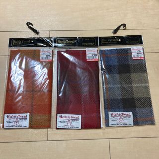 ハリスツイード(Harris Tweed)のハリスツイード　リメイクセット（しまむら）3点セット　タグ付き(生地/糸)