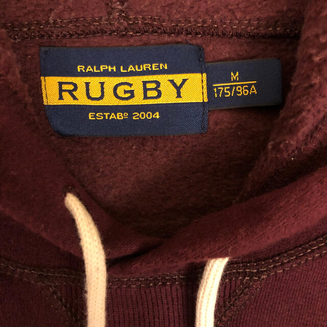 POLO RUGBY(ポロラグビー)のラルフローレン rugby 古着加工パーカーM Ralph Lauren メンズのトップス(パーカー)の商品写真