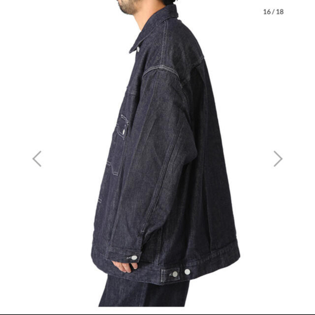 Graphpaper Colorfast Denim Blouson Graphpaper Colorfast Denim Blouson
