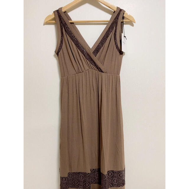 herlipto♡Lace-trimmed Jersey Long Dress