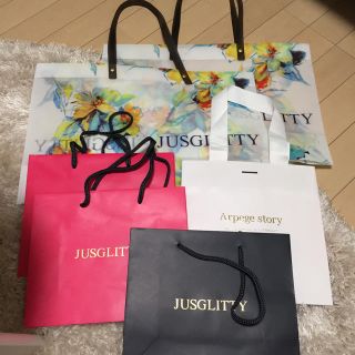 ジャスグリッティー(JUSGLITTY)のジャス♡ショッパー6枚セット♡(その他)