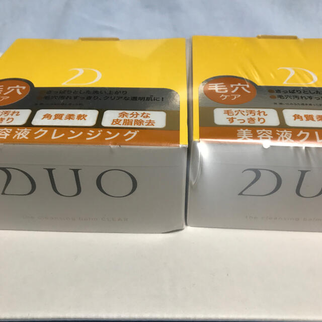 DUO クレンジングバーム　クリア90g ×2個