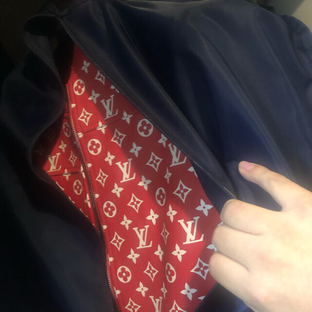 お取り寄せ】 Supreme - supreme vuitton ジャケット 44 レザー
