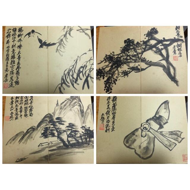 吳昌碩 水墨冊頁