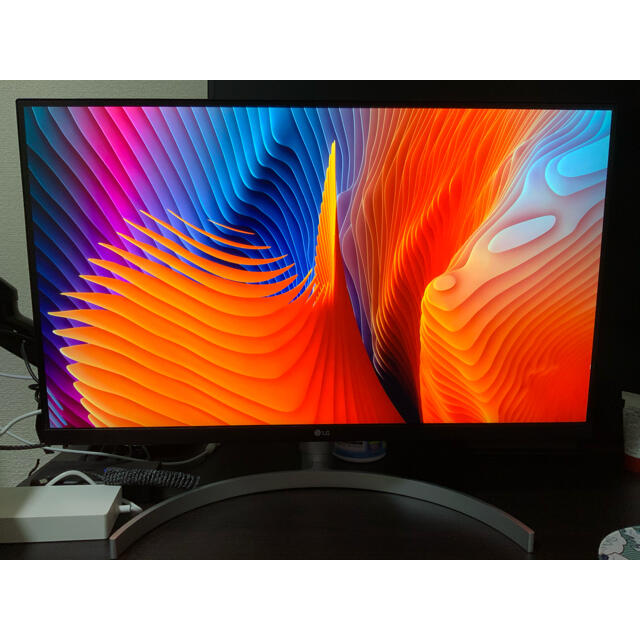 LG モニター ディスプレイ27UK850-W 27インチ/4K/IPS非光沢