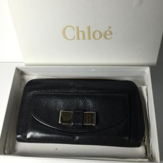 クロエ(Chloe)のクロエ  リリーラウンド長財布(財布)