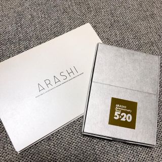 アラシ(嵐)の嵐 スワロフスキー　FC限定　レッド　ファンクラブ(アイドルグッズ)