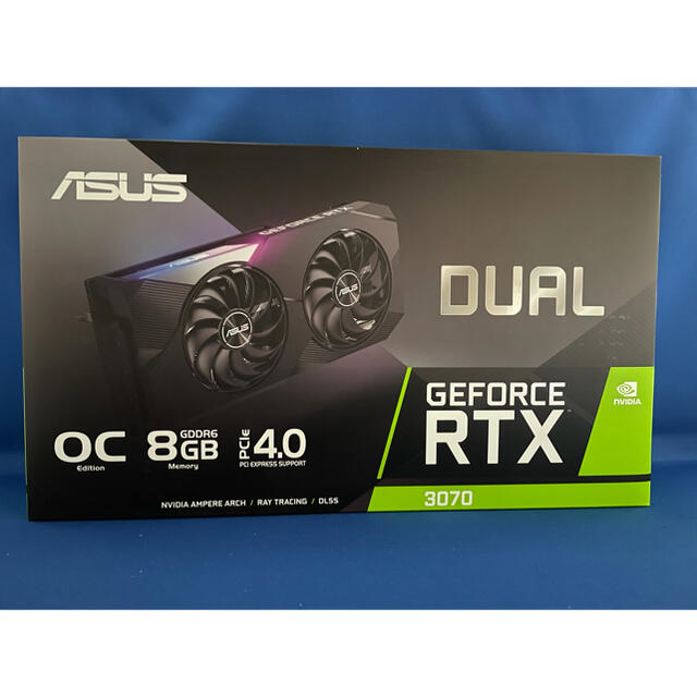 ASUS DUAL-RTX3070-O8G 新品 未開封品