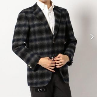 ジェイプレス(J.PRESS)のj.press woolrich オンブレーチェック ジャケット(テーラードジャケット)