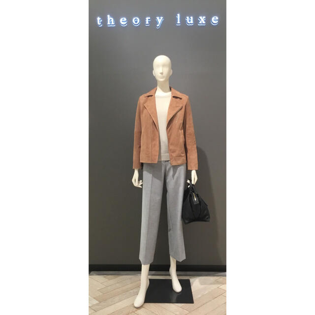 Theory luxe(セオリーリュクス)のTheory luxe 18aw ライダースジャケット レディースのジャケット/アウター(ライダースジャケット)の商品写真