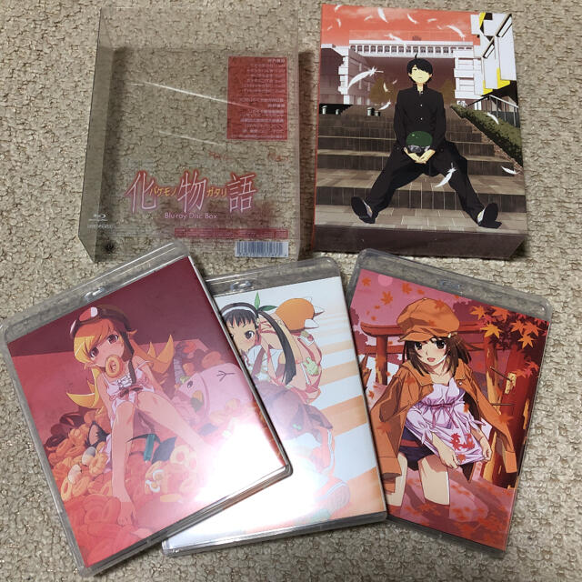 化物語　Blu-ray　Disc　BOX Blu-ray エンタメ/ホビーのDVD/ブルーレイ(アニメ)の商品写真