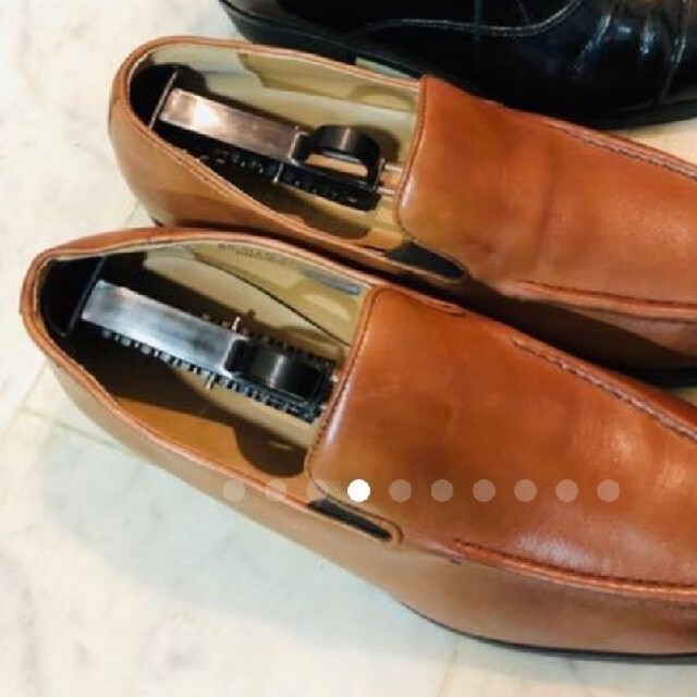 シューキーパー(シューツリー)新品未使用4足分セット 革靴 24cm〜30cm メンズの靴/シューズ(ドレス/ビジネス)の商品写真