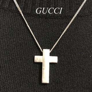 グッチ(Gucci)のGUCCI クロスネックレス(ネックレス)