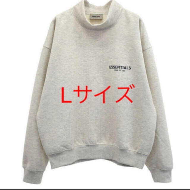 20SS ESSENTIALS MOCKNECK FLEECE OATMEAL