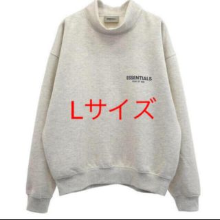 フィアオブゴッド(FEAR OF GOD)の20SS ESSENTIALS MOCKNECK FLEECE OATMEAL (スウェット)