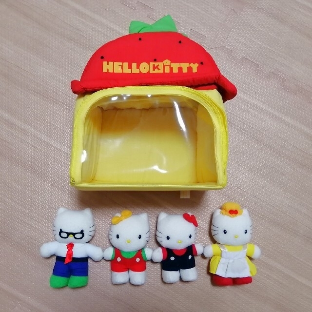 レアハローキティ❤️ぬいぐるみ helloKitty ハウス家　ミミィ マスコット