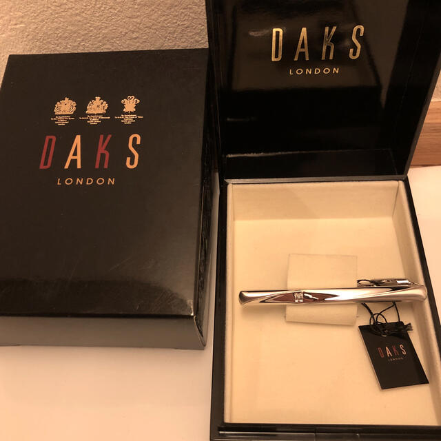 DAKS(ダックス)のDAKS LONDON ネクタイピン　新品　シルバー メンズのファッション小物(ネクタイピン)の商品写真