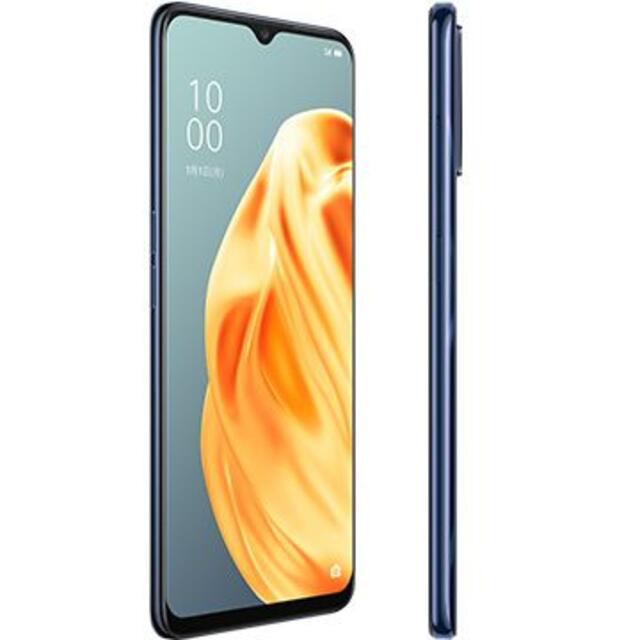 OPPO(オッポ)の【新品未開封】OPPO Reno3A SIMフリー（ブラック）CPH2013BK スマホ/家電/カメラのスマートフォン/携帯電話(スマートフォン本体)の商品写真