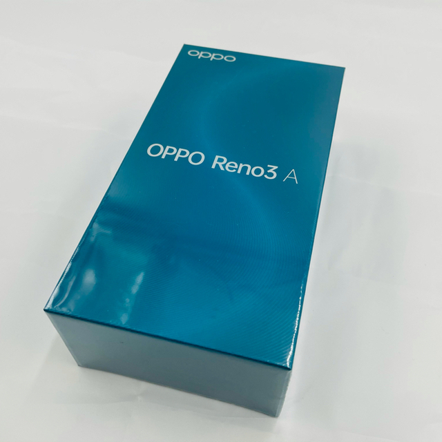 OPPO(オッポ)の【新品未開封】OPPO Reno3A SIMフリー（ブラック）CPH2013BK スマホ/家電/カメラのスマートフォン/携帯電話(スマートフォン本体)の商品写真