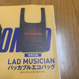 ラッドミュージシャン(LAD MUSICIAN)の値下げ中！【新品未開封】men's NON-NO 12月号　付録のみ(ファッション)