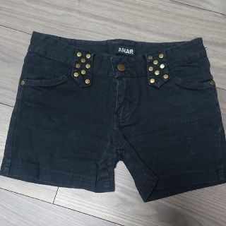 アナップ(ANAP)の黒ショートパンツ(ショートパンツ)