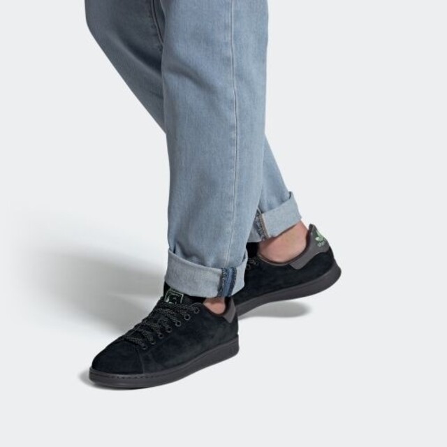 adidas(アディダス)のスタンスミス　ブラック/スエード　25cm メンズの靴/シューズ(スニーカー)の商品写真